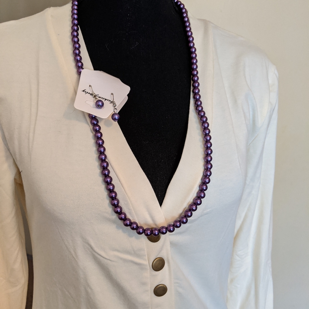 Glass Bead Jewelry Set